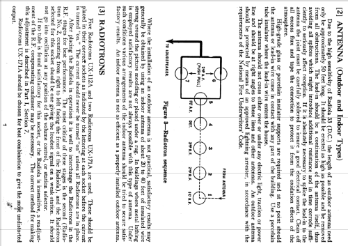 Radiola 33 DC; RCA RCA Victor Co. (ID = 993809) Radio