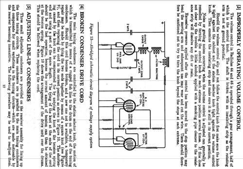 Radiola 44 AC; RCA RCA Victor Co. (ID = 994050) Radio