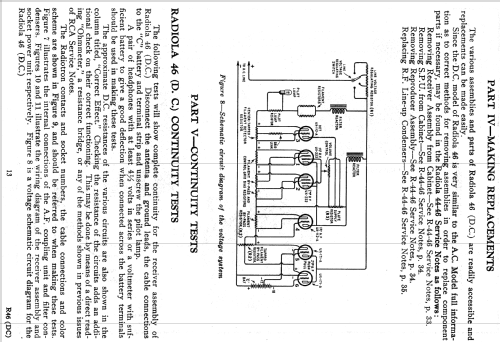 Radiola 46DC; RCA RCA Victor Co. (ID = 994330) Radio