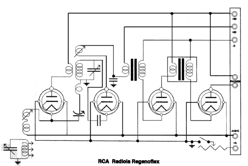 Radiola AR-817 Regenoflex; RCA RCA Victor Co. (ID = 170771) Radio