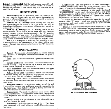 Radiola X ; RCA RCA Victor Co. (ID = 1028173) Radio