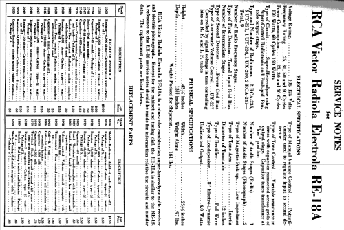 RE-18A ; RCA RCA Victor Co. (ID = 972540) Radio
