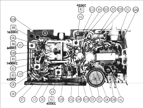 RHA21J Ch= RC-1226B; RCA RCA Victor Co. (ID = 863945) Radio