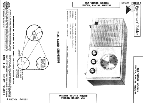 RHC11Y ; RCA RCA Victor Co. (ID = 828364) Radio