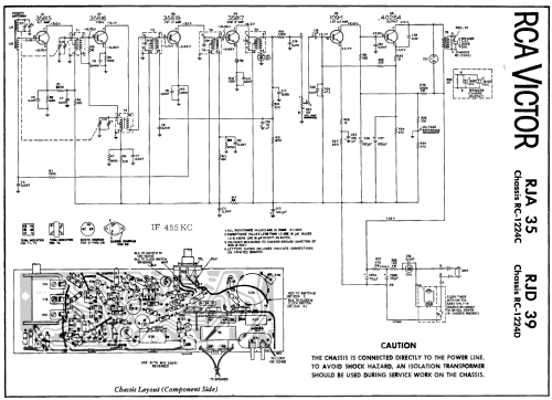 RJA 35 Ch= RC-1224C; RCA RCA Victor Co. (ID = 208305) Radio