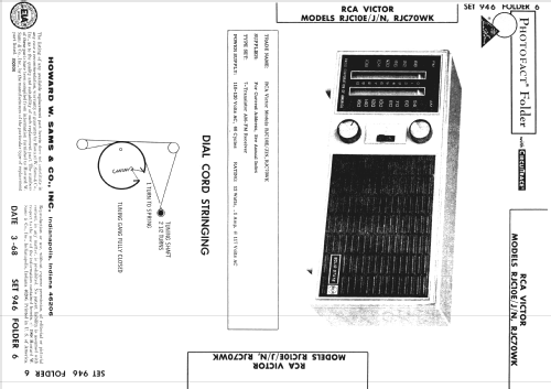 RJC10J ; RCA RCA Victor Co. (ID = 833317) Radio