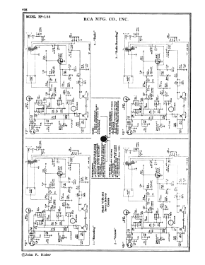 RP155 ; RCA RCA Victor Co. (ID = 2968486) R-Player