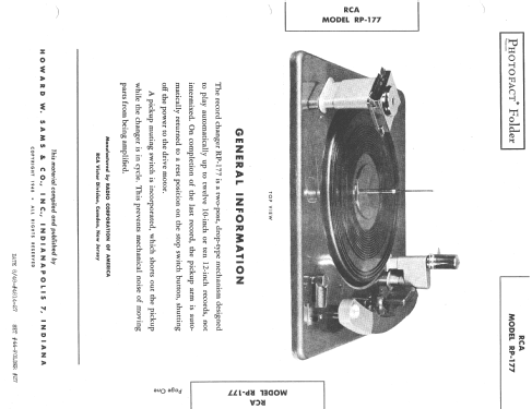 RP-177 ; RCA RCA Victor Co. (ID = 1390768) R-Player