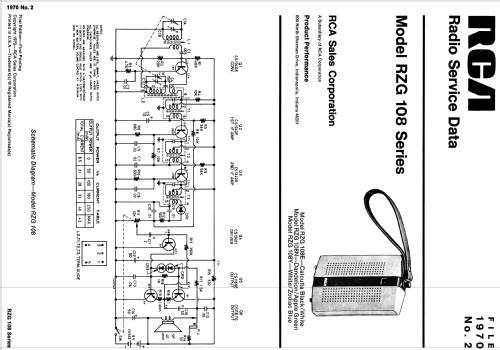 RZG 108Y ; RCA RCA Victor Co. (ID = 1680878) Radio