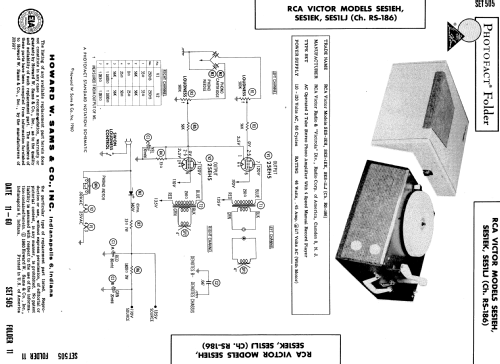 SES1LJ Ch= RS-186; RCA RCA Victor Co. (ID = 523044) R-Player