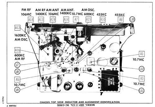 SHF3D New Orthophonic High-Fidelity Ch= RC-1168B; RCA RCA Victor Co. (ID = 882178) Radio