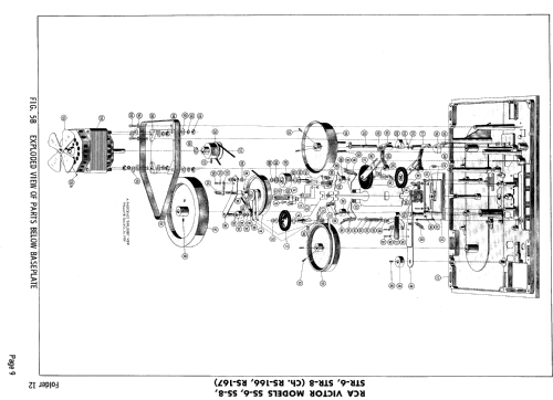 SS-8 CH= RS-166; RCA RCA Victor Co. (ID = 714848) R-Player