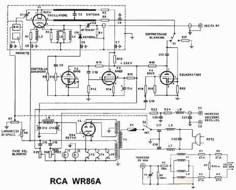 Sweep Generator WR-86A; RCA RCA Victor Co. (ID = 1608875) Equipment