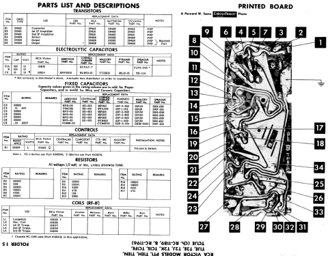 T2E Ch= RC-1189; RCA RCA Victor Co. (ID = 543588) Radio