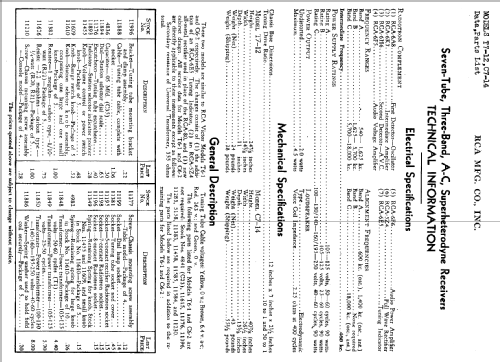 T7-12 ; RCA RCA Victor Co. (ID = 841331) Radio