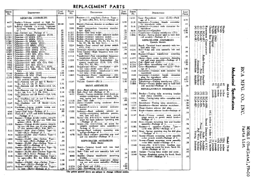 T9-10 ; RCA RCA Victor Co. (ID = 847663) Radio