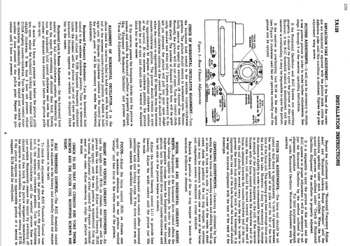 TA128 Ch= KCS42A & Ch= RK135D; RCA RCA Victor Co. (ID = 1393627) TV Radio