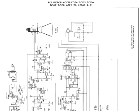 TC166 Ch= KCS40A; RCA RCA Victor Co. (ID = 732714) Television