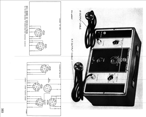 Television Alignment Oscillator 159 ; RCA RCA Victor Co. (ID = 990248) Equipment