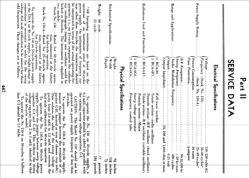 Test Oscillator 150; RCA RCA Victor Co. (ID = 961189) Ausrüstung
