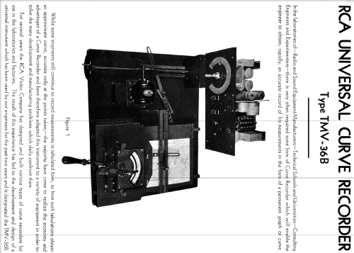 TMV-36B ; RCA RCA Victor Co. (ID = 946012) Equipment