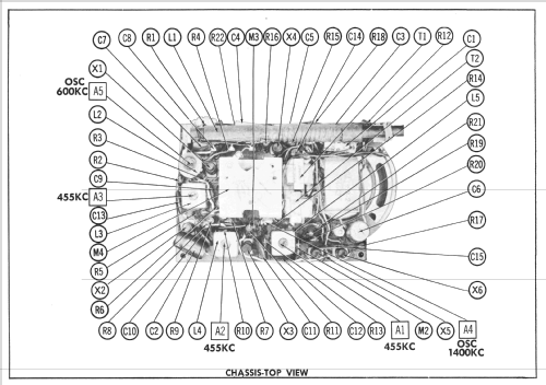 Transistor Six 9-BT-9E Ch= RC-1164A or RC-1164B; RCA RCA Victor Co. (ID = 2439399) Radio