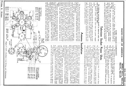 TRK-120 TV-Combination; RCA RCA Victor Co. (ID = 660486) TV Radio