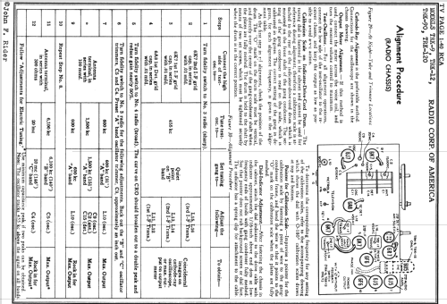 TRK-120 TV-Combination; RCA RCA Victor Co. (ID = 660504) TV Radio