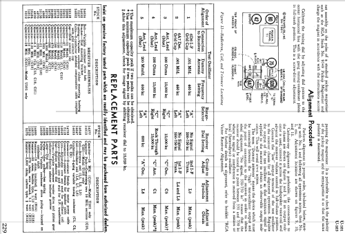 U101 ; RCA RCA Victor Co. (ID = 910685) Radio