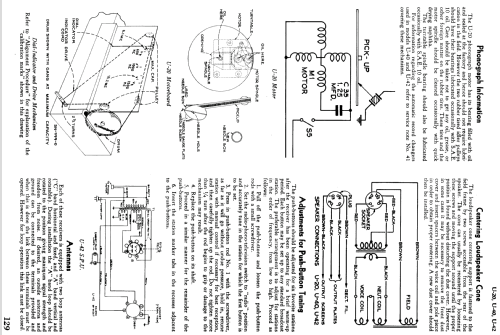 U40 Ch= RC-498A; RCA RCA Victor Co. (ID = 981012) Radio