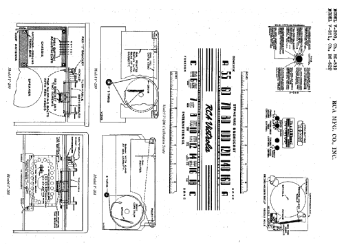 V201 Ch= RC-522; RCA RCA Victor Co. (ID = 947159) Radio