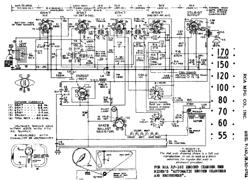 V-140 Ch= RC-572-A; RCA RCA Victor Co. (ID = 946936) Radio