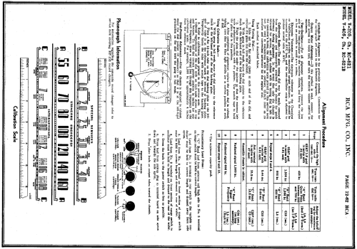 V-205 Ch= RC-521; RCA RCA Victor Co. (ID = 684968) Radio