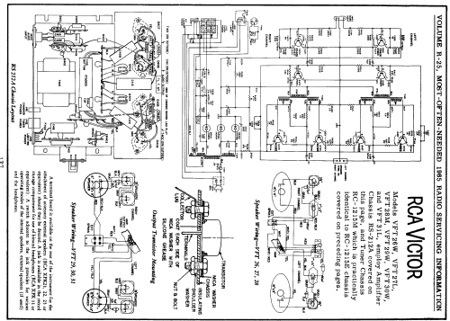 VFT29W Ch= RS-212A; RCA RCA Victor Co. (ID = 193575) Ampl/Mixer