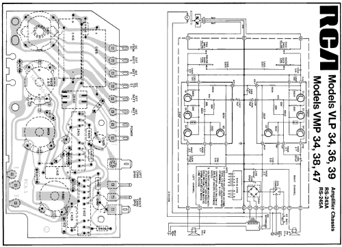 VLP 36 Ch= RS-243A; RCA RCA Victor Co. (ID = 209154) R-Player