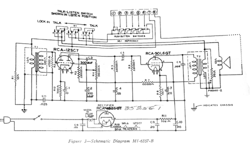 Wired Intercom System MI-6357, MI-6358; RCA RCA Victor Co. (ID = 2564083) Wired-W