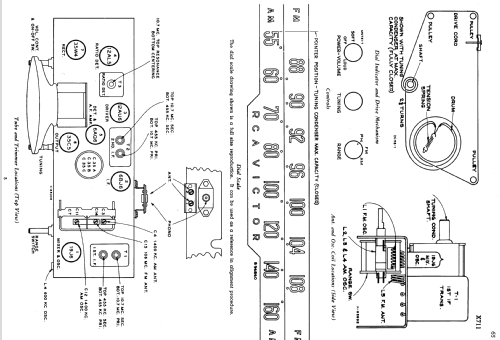 X711 Ch= RC-1070A; RCA RCA Victor Co. (ID = 1375774) Radio