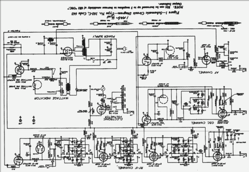 RCA-Rider Chanalyst TS-303/AG; RCA Radiomarine (ID = 543714) Equipment