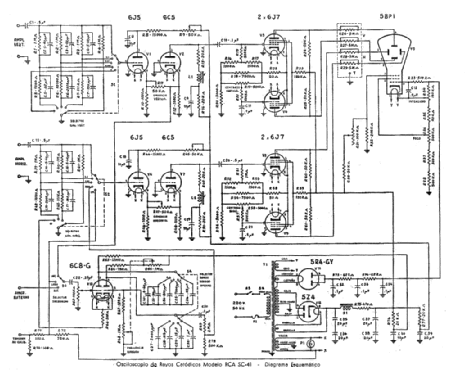 Oscilloscope SC-41; RCA Victor; Buenos (ID = 983845) Equipment