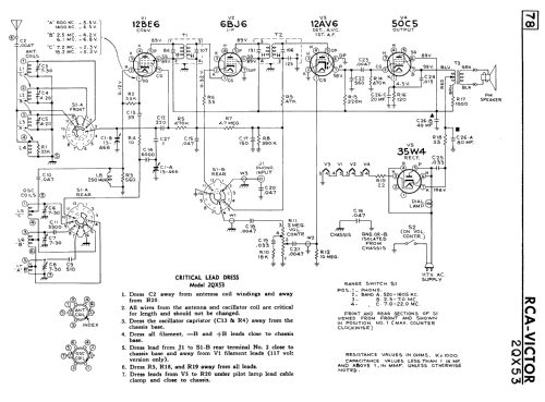 2QX53 ; RCA Victor (ID = 2265837) Radio