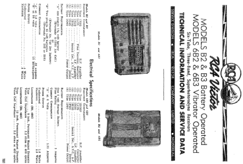 6B3 ; RCA Victor (ID = 2236600) Radio