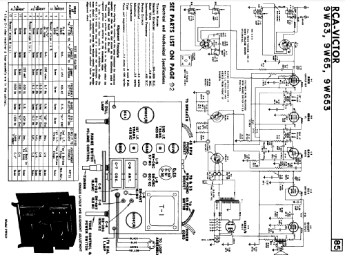 9W653 ; RCA Victor (ID = 2155864) Radio