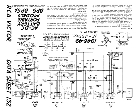 BP-5A ; RCA Victor (ID = 830474) Radio