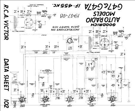 G47 ; RCA Victor (ID = 825429) Car Radio