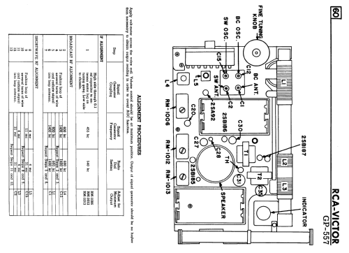 GP-557 ; RCA Victor (ID = 2378883) Radio