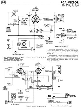 K-271 ; RCA Victor (ID = 2761273) R-Player