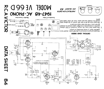 VE66D ; RCA Victor (ID = 823278) Verst/Mix