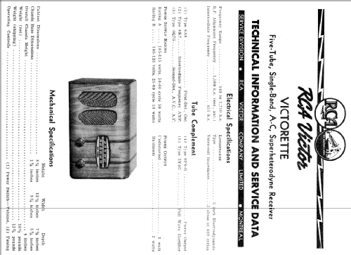 Victorette ; RCA Victor (ID = 595067) Radio