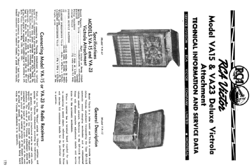 Victrola VA-15; RCA Victor (ID = 2236188) R-Player