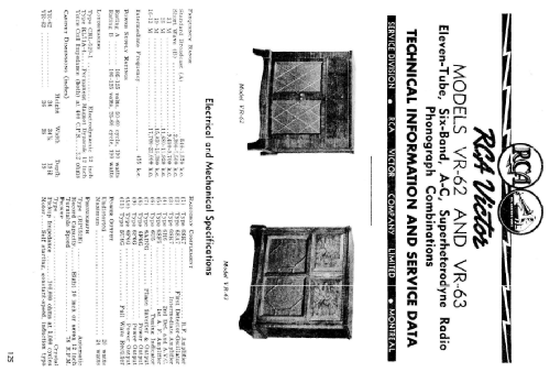 Victrola VR-63; RCA Victor (ID = 2235535) Radio